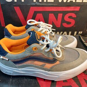Vans Men's 8/Women's 9.5 Wayvee Smoke/Navy Skateboarding Shoes VN0A5JIAY04